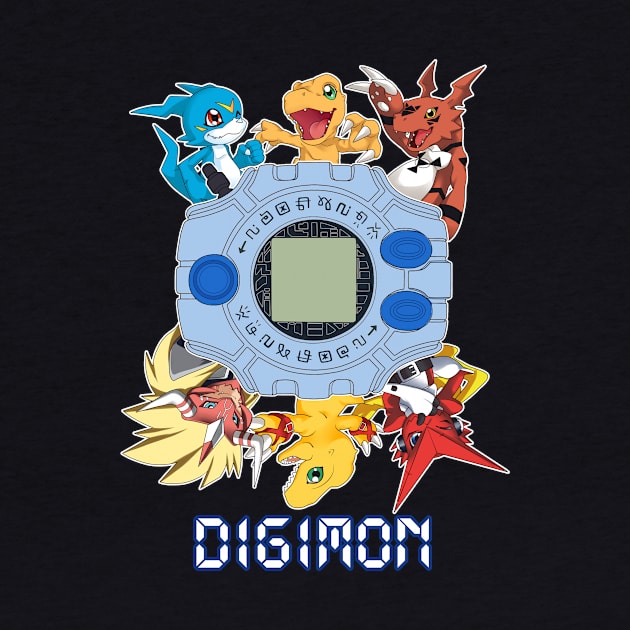 Digimon seasons by sarahchibi